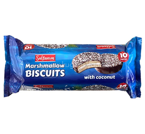 MARSHMALLOW BISCUITS COCONUT 220G