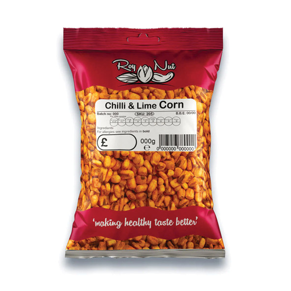 Roy Nut Chilli and Lime Corn 140g