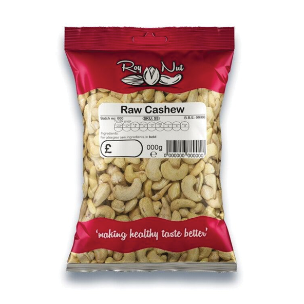 Roy Nut Raw Cashew 380g