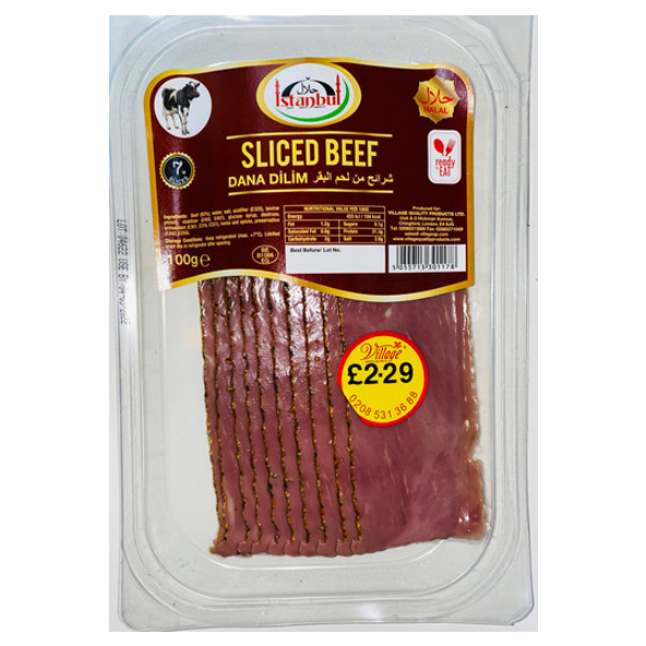 Istanbul sliced beef dana dilim 100g