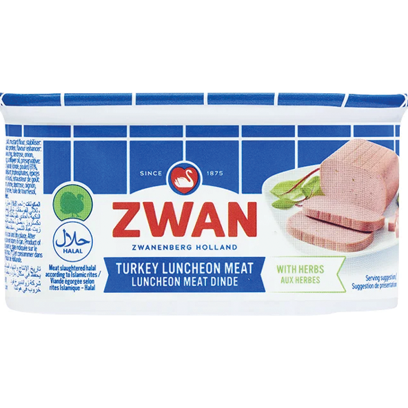 ZWAN TURKEY LUNCHEOM MEAT