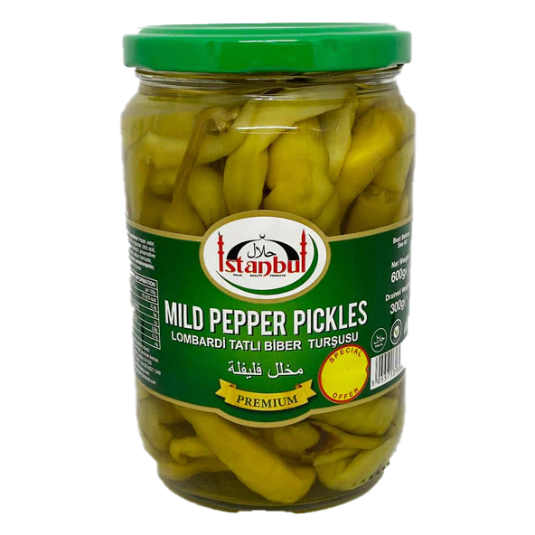 Istanbul Mild Pepper Pickles 300g