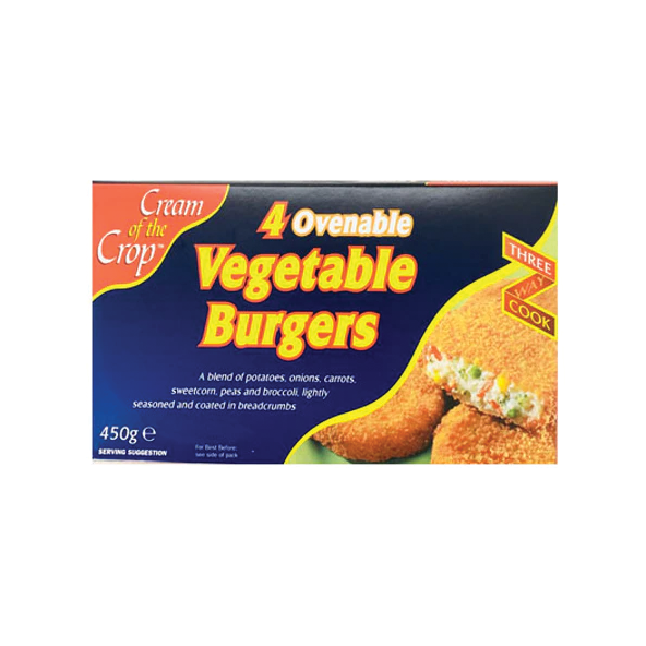 Cram of the Crop Vegetable Burger