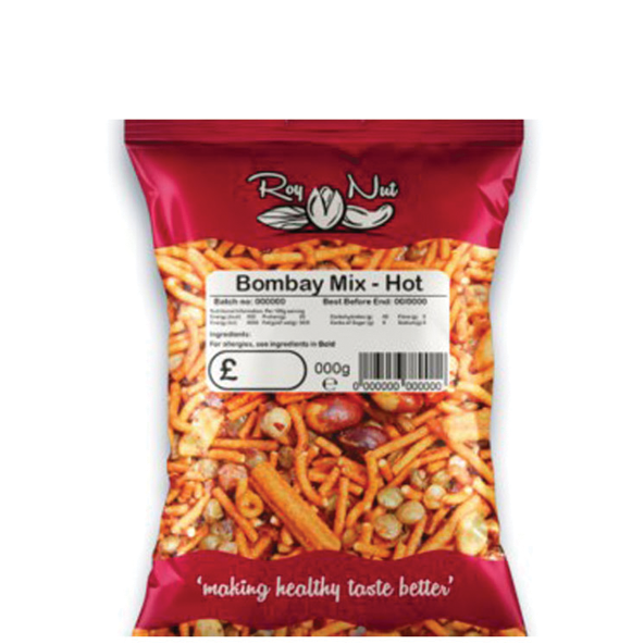 Roy Nut Hot- Bombay Mix 110g