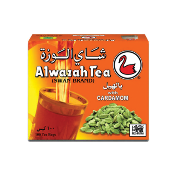 Alwazah Tea With Cardamom 100 Bags