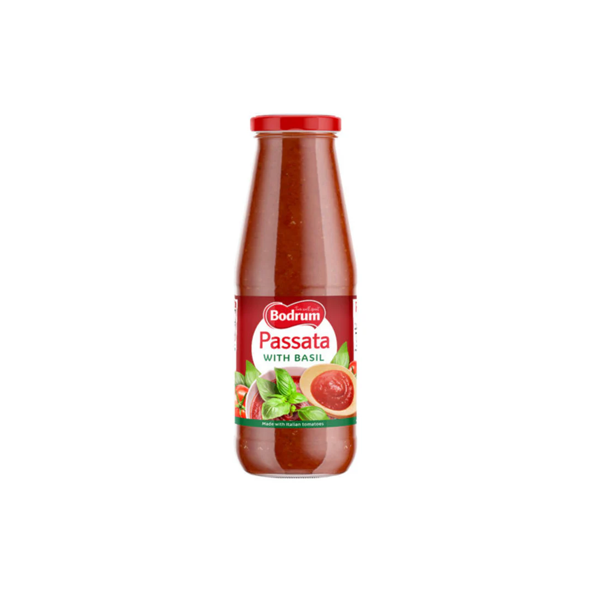 BODRUM PASSATA SAUCE WITH BASIL 680gr