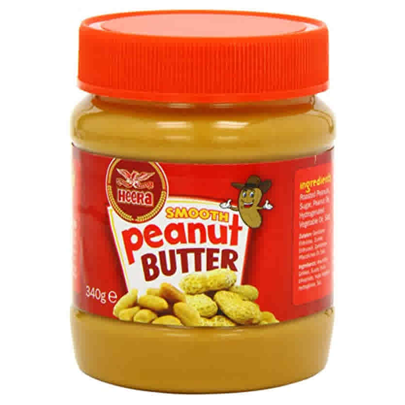 HEERA PEANUT BUTTER SMOOTH 340G