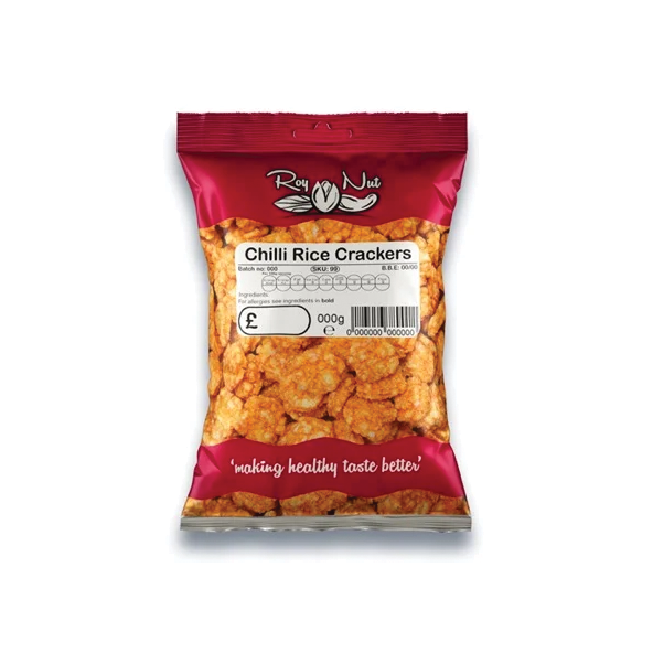 Roy Nut Chilli Rice Cracker 90g