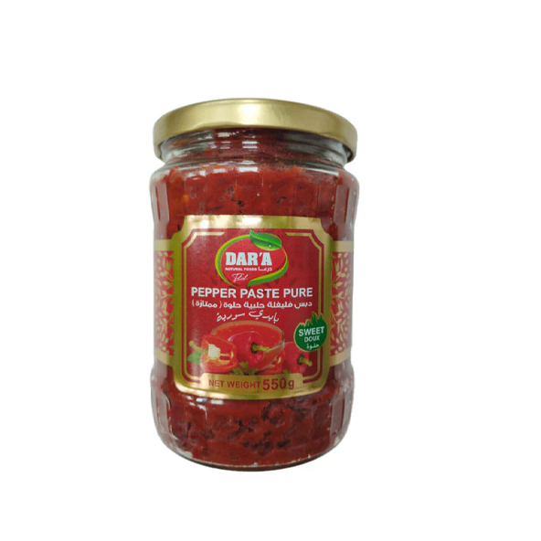 Dara Pepper  Paste Pure 550gr