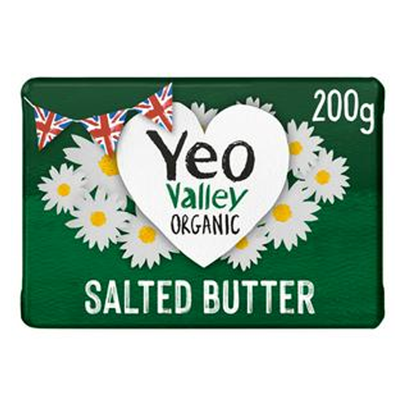 Yeo Valley Organic Salted Butter 200g