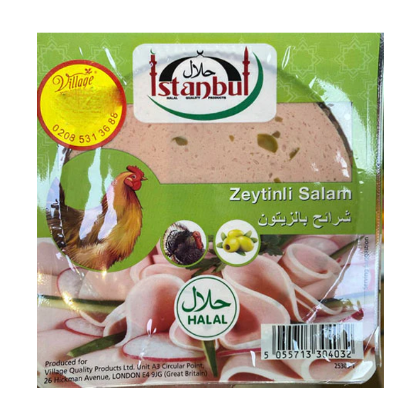 Istanbul zeytinli salam 200g