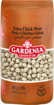 GARDENIA EXTRA CHICK PEAS 907G