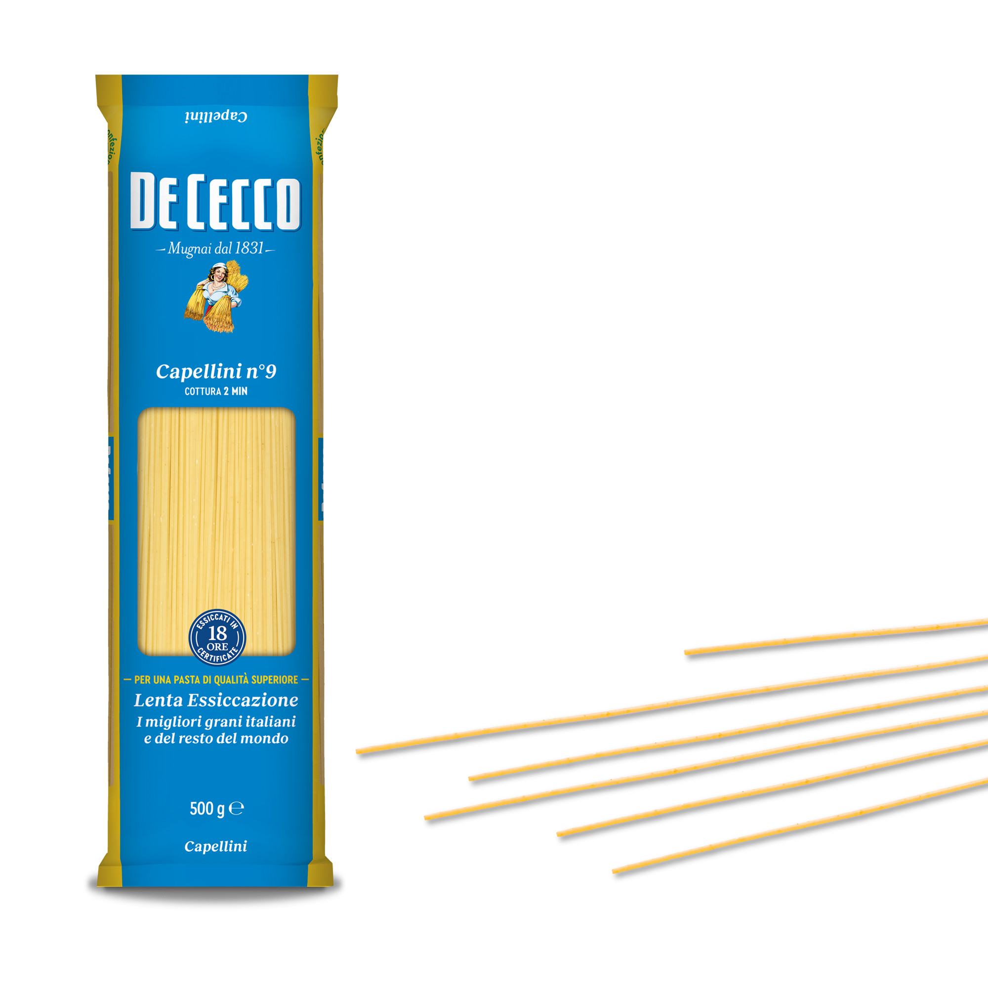 DECECCO CAPELLINI 500G