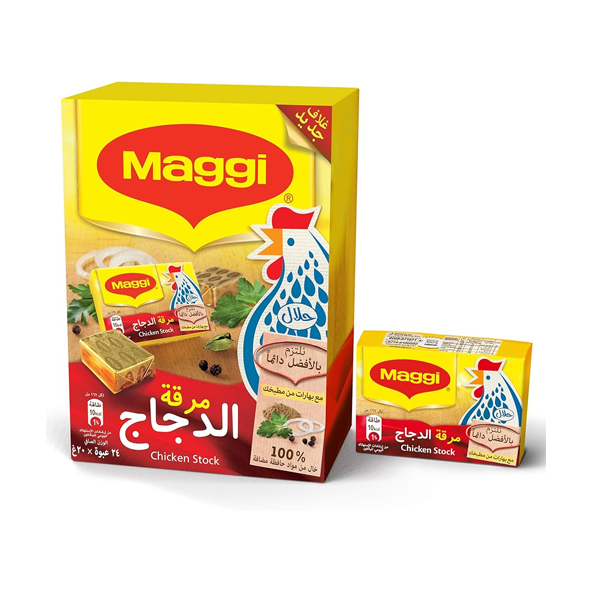 maggi chicken stock 24 cubes