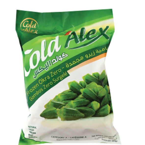 Cold Alex Frozen Okra  Zero