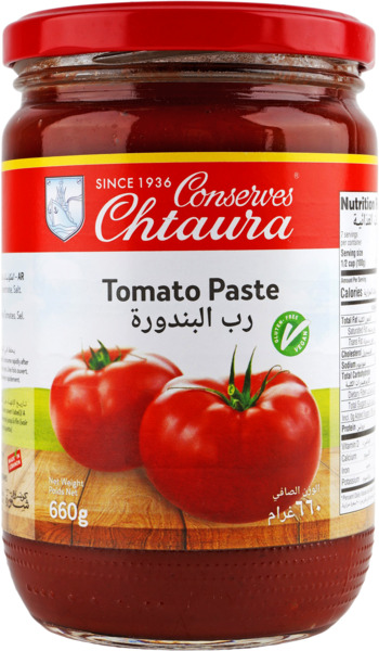 CHTAURA TOMATO PASTE 660G