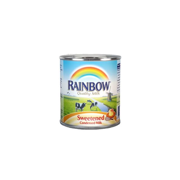 Rainbow sweetened condensed milk