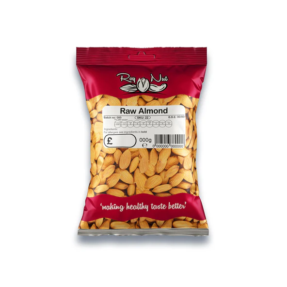 roy nut raw almond 180gr