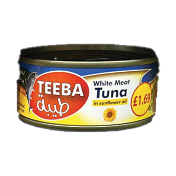 Teeba White Meat Tuna In sunflower