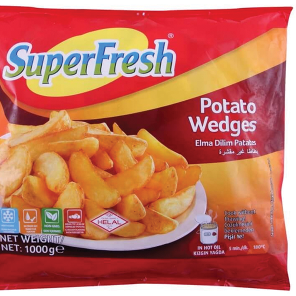 Superfresh Potato Wedges  1k