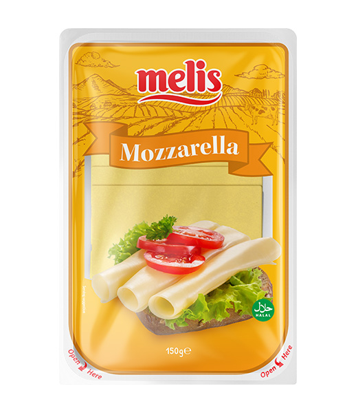 MELIS MOZZARELLA SLICE 150G