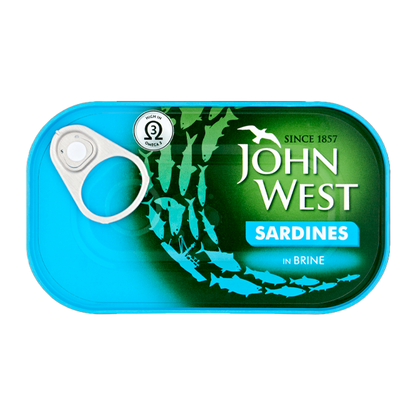 john west sardines in brine 120gr