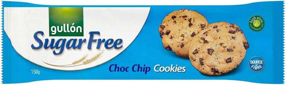 Gullon Choco Chip Sugar Free 150G