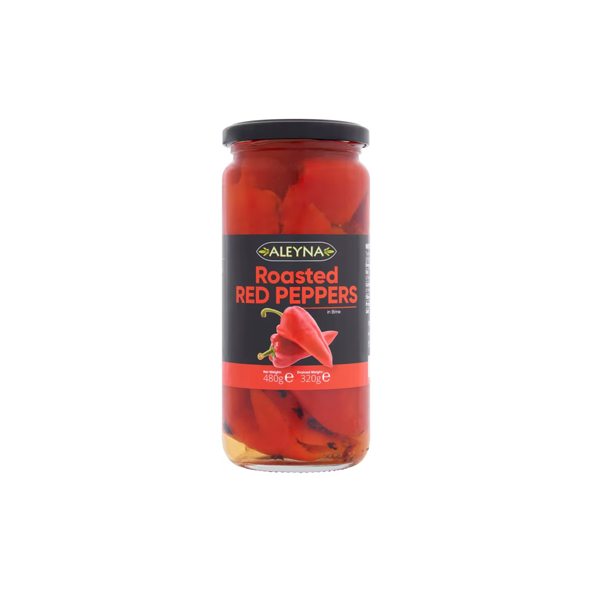 ALEYNA ROASTED RED PEPPERS 480g