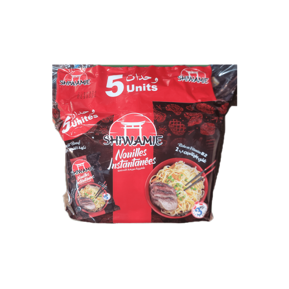 Shiwamie Beef Noodles 5 packs