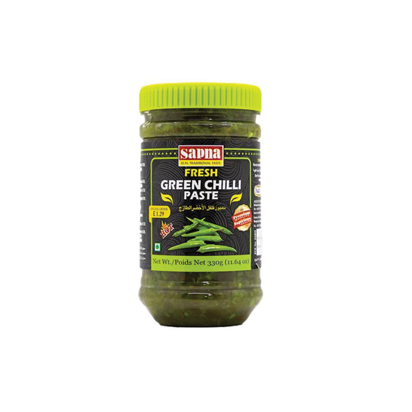 Sapna Green Chilli Paste 330g