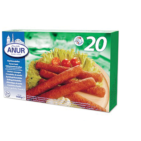 Anur Chicken Sausage 20×70