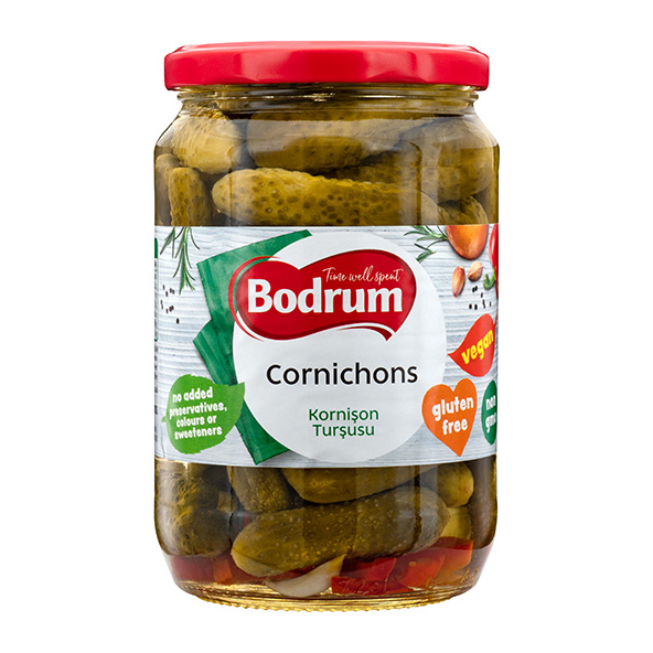 Bodrum cornichons 680g