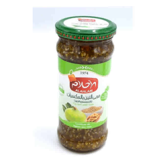 AL AHLAM FIG JAM 450G