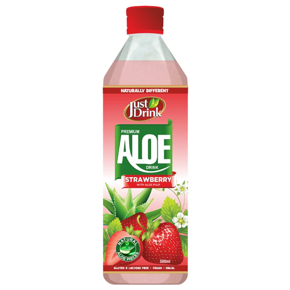 Just Drink Aloe Stbry