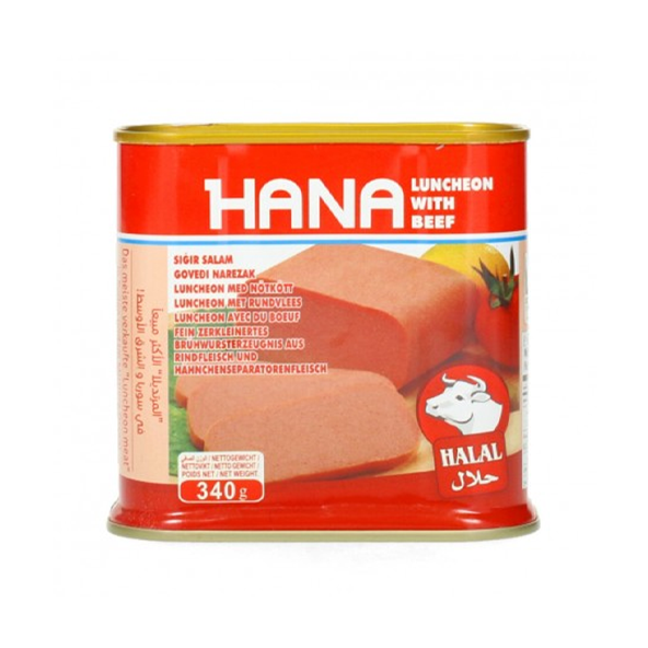 Hana Beef Luncheon Meat 340Gr