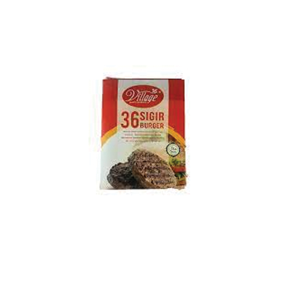 Village Beef Burgers 36 Pc