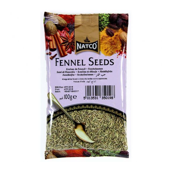 NATCO FENNEL SEEDS 100gr