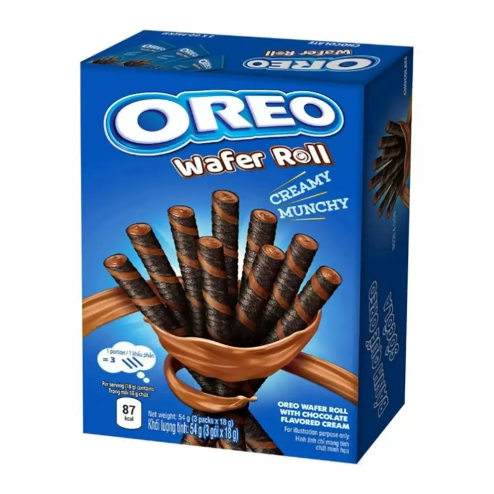 OREO WAFER ROLL CHOCOLATE