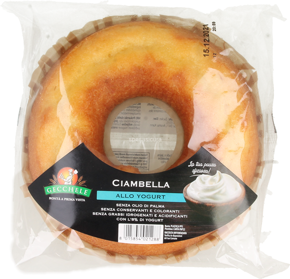 CIAMBELLA  ALLO YOGURT CAKE 400G