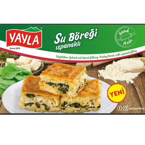 Yayla su boregi ispanakli 700g