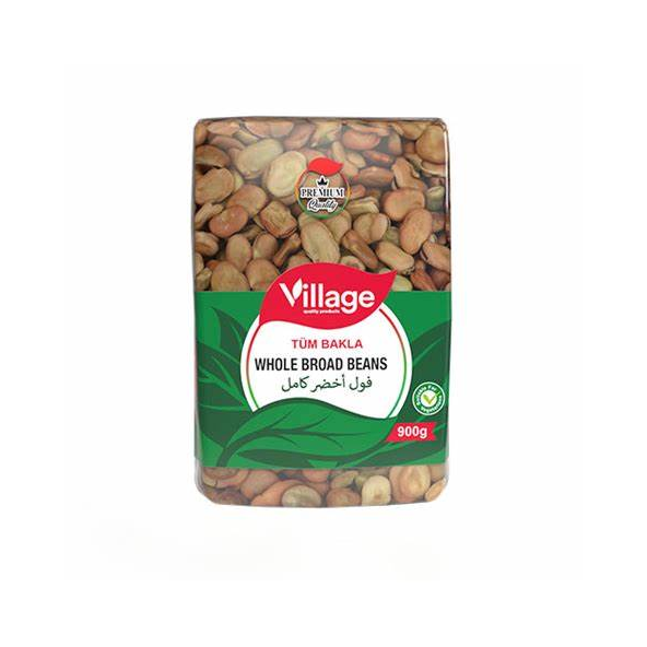 Village Whole Broad Beans 900gr