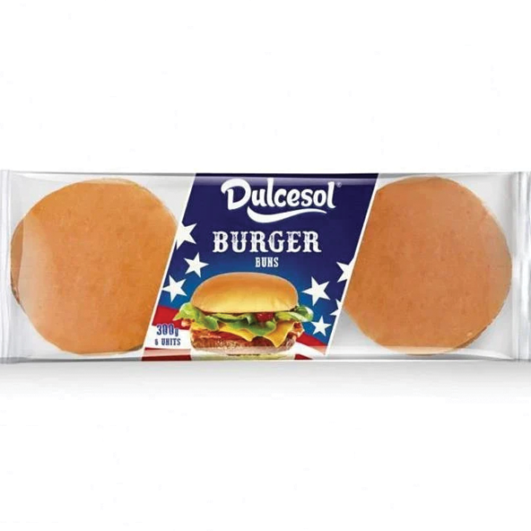 Dulcesol Burger Buns (6 pieces)